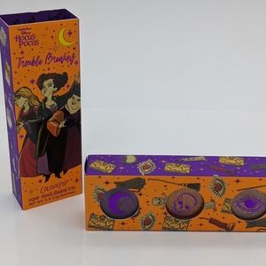 ColourPop x Hocus pocus trouble brewing super shock shadow trio